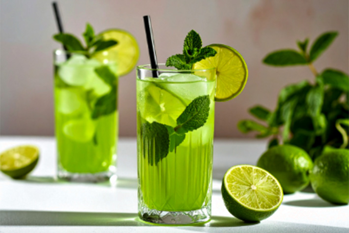 Grüner Cocktail – Eine Hommage an den Frühling