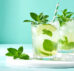 Cocktail mit Minze - der Sommer kann kommen