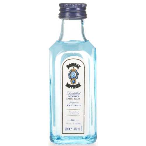 Bombay Sapphire Gin Miniatur 40% 0.05
