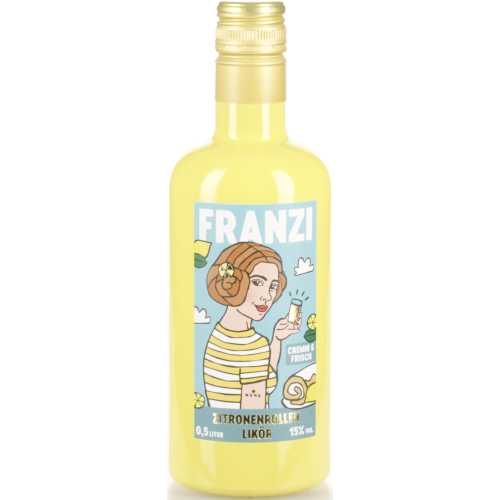 Franzi Zitronenrollen Likör 15% 0.50