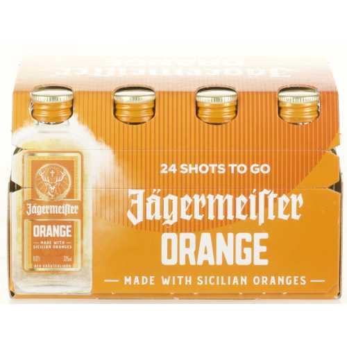Jägermeister Orange 24erVK 33% 0.02