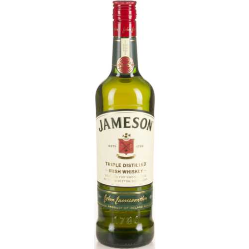 Jameson Irish Whiskey 40% 0.70