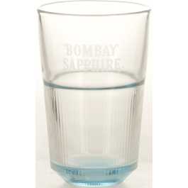 6 X Bombay Sapphire London Dry Gin Longdrink Glas Blaue Einfärbung